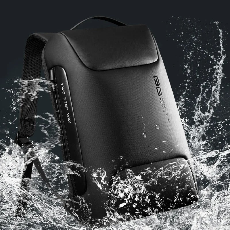 GuardPro Anti-Theft Laptop Backpack 15.6in Water-Resistant