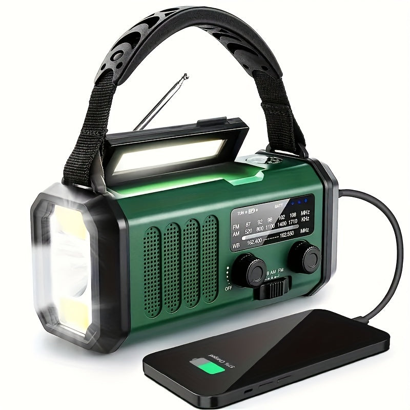 BrightGuard Eco Emergency Radio With USB Charging And Light