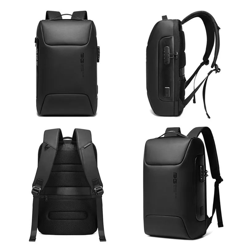 GuardPro Anti-Theft Laptop Backpack 15.6in Water-Resistant