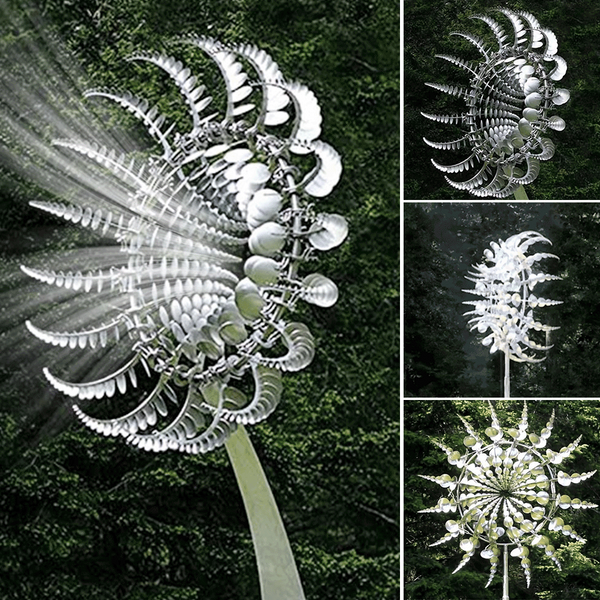 Sylvaris Metal Wind Spinner for Garden, Yard & Decor