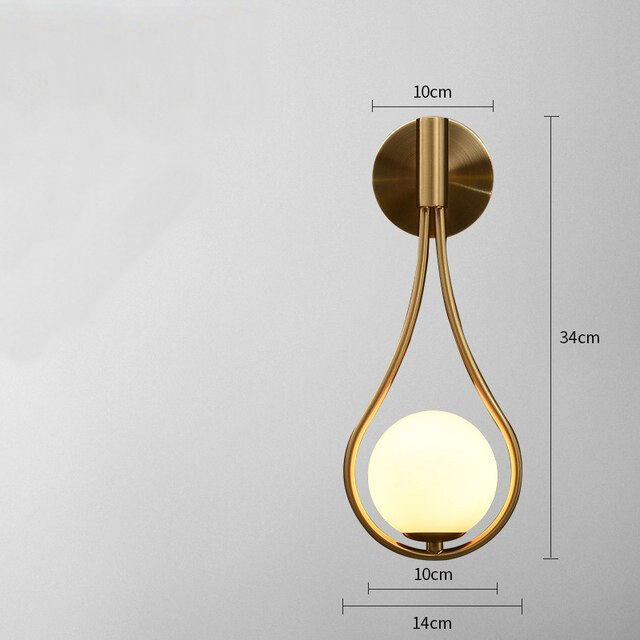 Lumiya | Moderne nordisk minimalistisk vegglampe