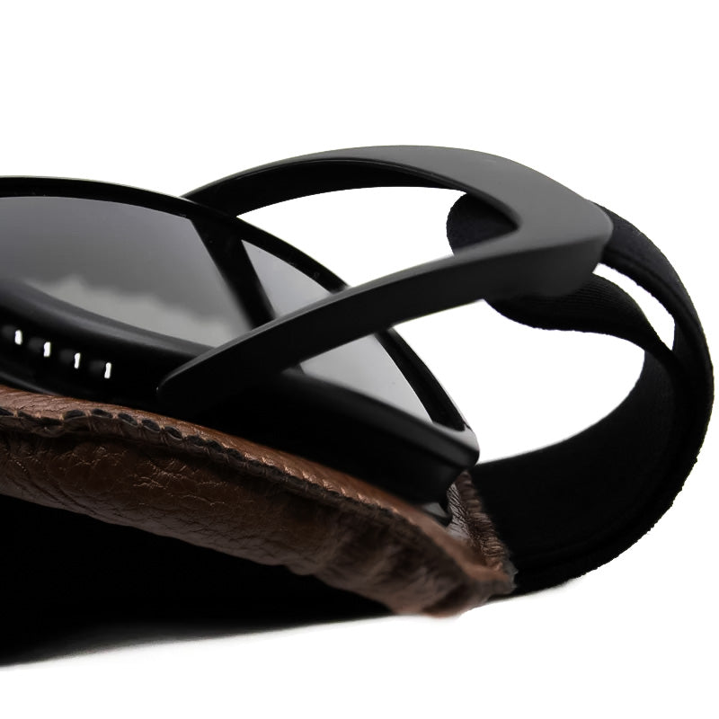 Okulary motocyklowe ArcShield Vintage z składanym designem