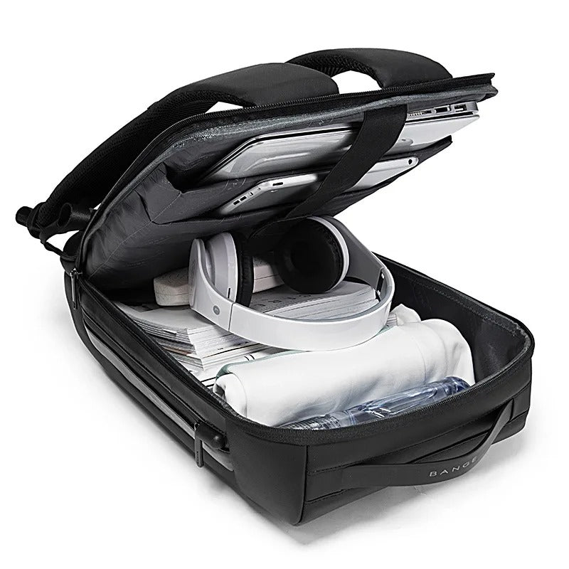 GuardPro Anti-Theft Laptop Backpack 15.6in Water-Resistant