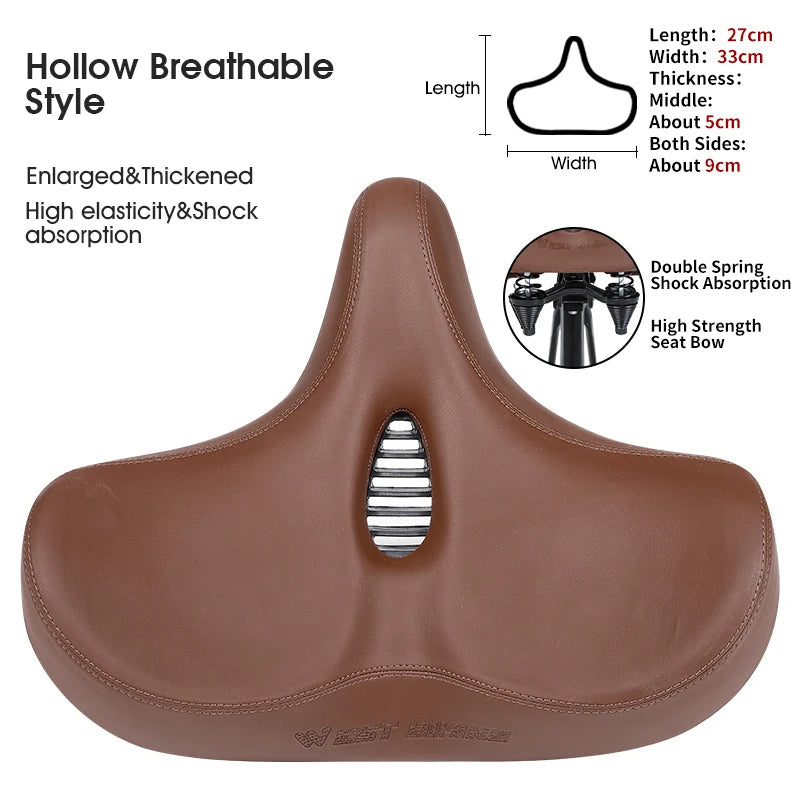 TerraGlide széles ergonómikus nyereg MTB és városi kerékpárokhoz