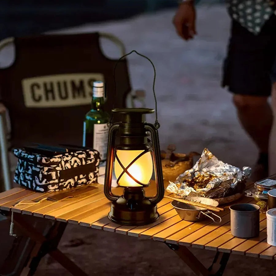 Hearthly | Vintage Style LED Kerosene Lantern