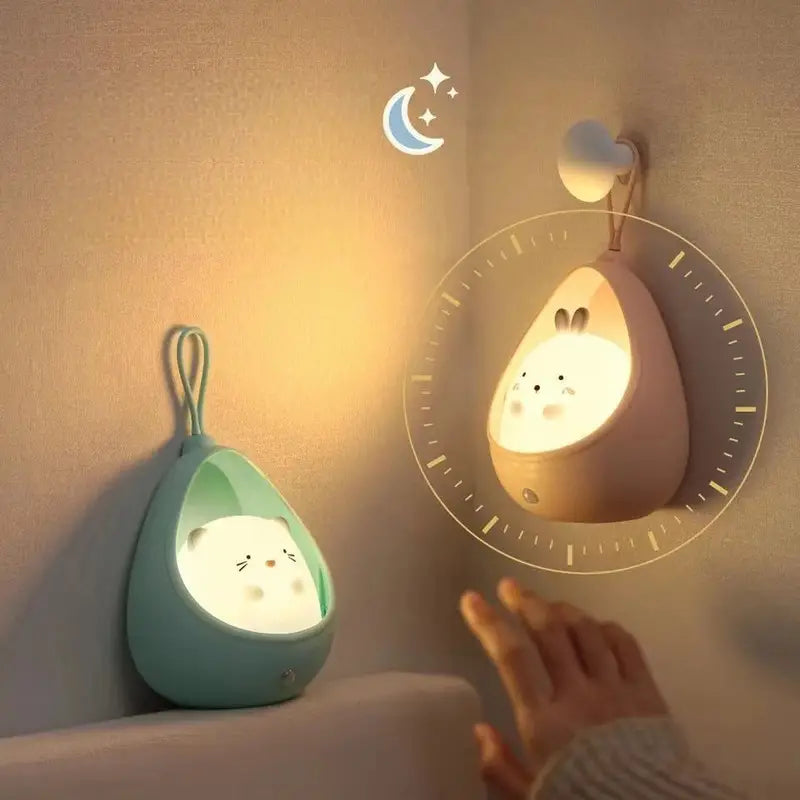 PurrGlow Kitty Night Light