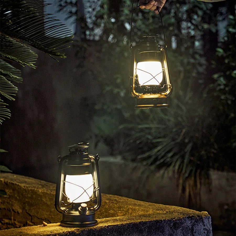 Hearthly | Vintage Style LED Kerosene Lantern