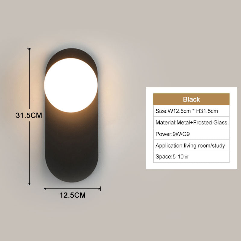 Nowoczesne lampy ścienne LED do dekoracji domu i atmosfery