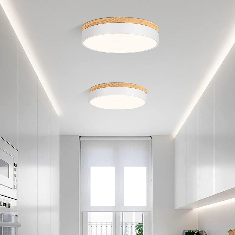 Nordlyte | Natural Wood Ceiling Lamp With Minimalist Design