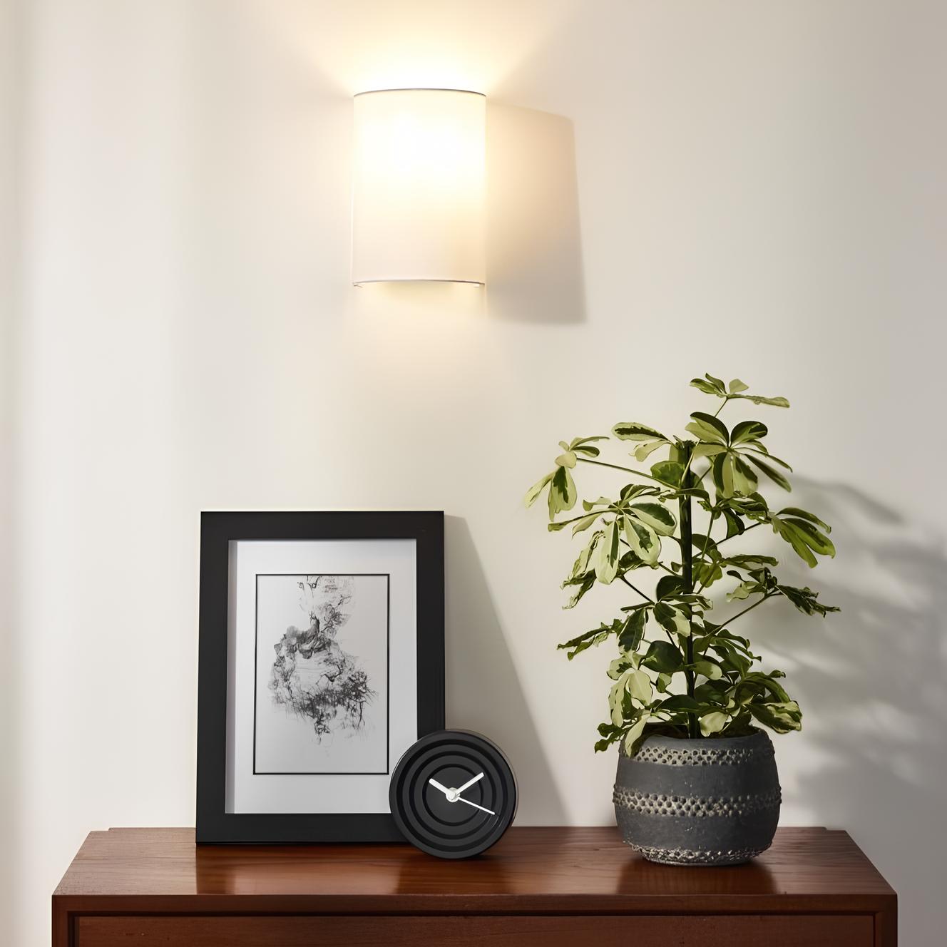 Aurene Linen Wall Light