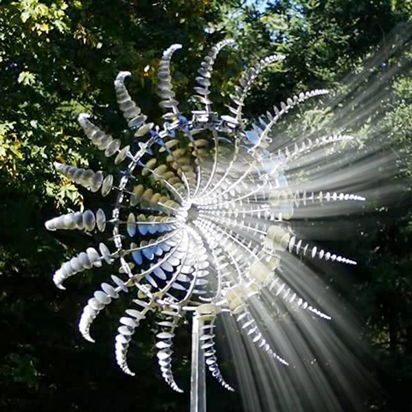 Sylvaris Metal Wind Spinner for Garden, Yard & Decor