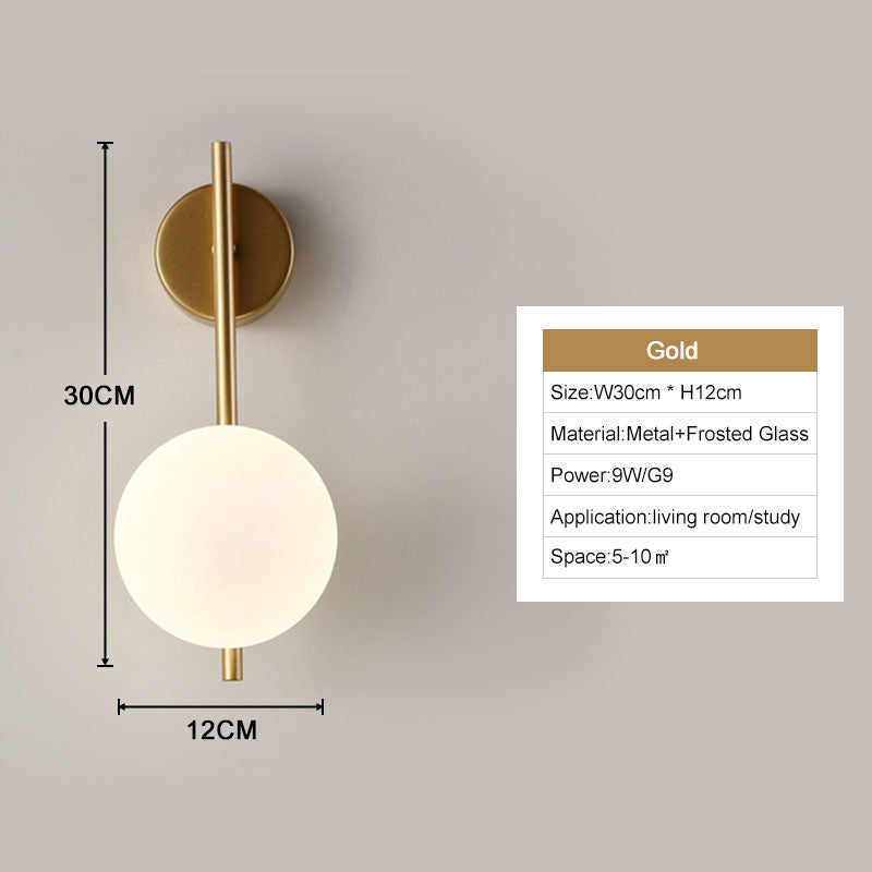 Nowoczesne lampy ścienne LED do dekoracji domu i atmosfery