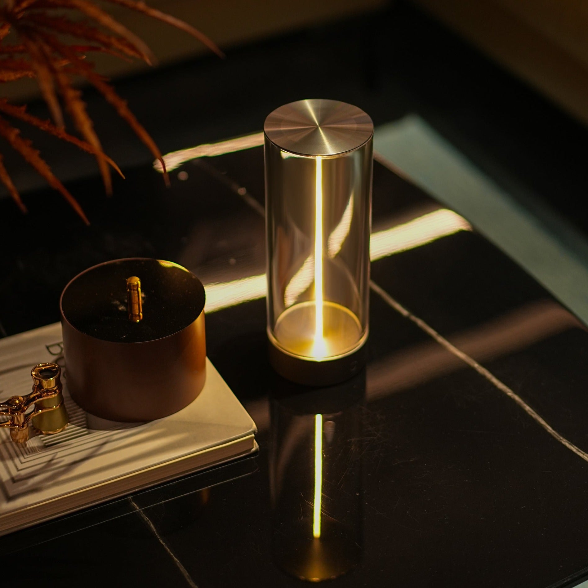LumaVibe magnetisk LED stemningslys, trådløs og oppladbar