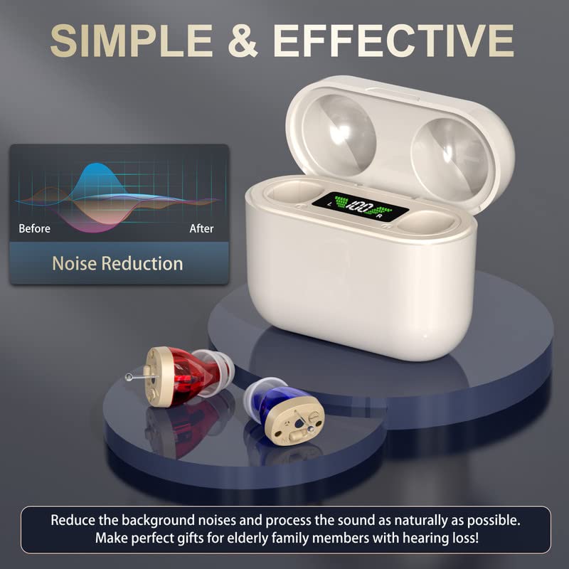 Amplificatoare auditive NovaHear cu carcasă de încărcare wireless