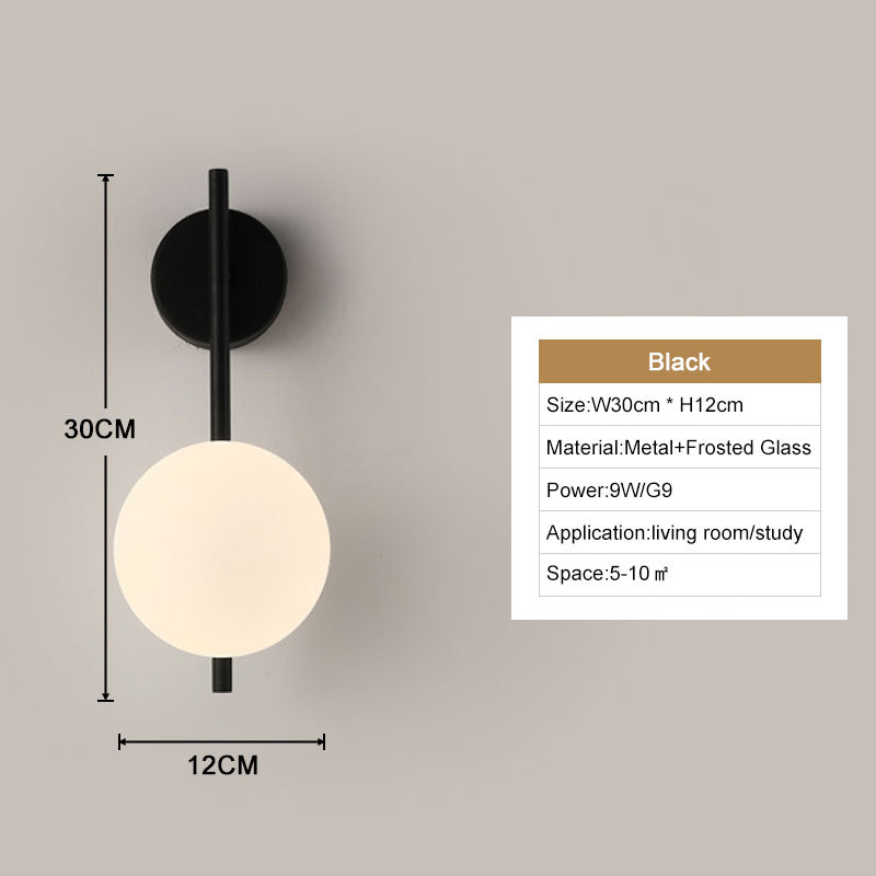 Nowoczesne lampy ścienne LED do dekoracji domu i atmosfery