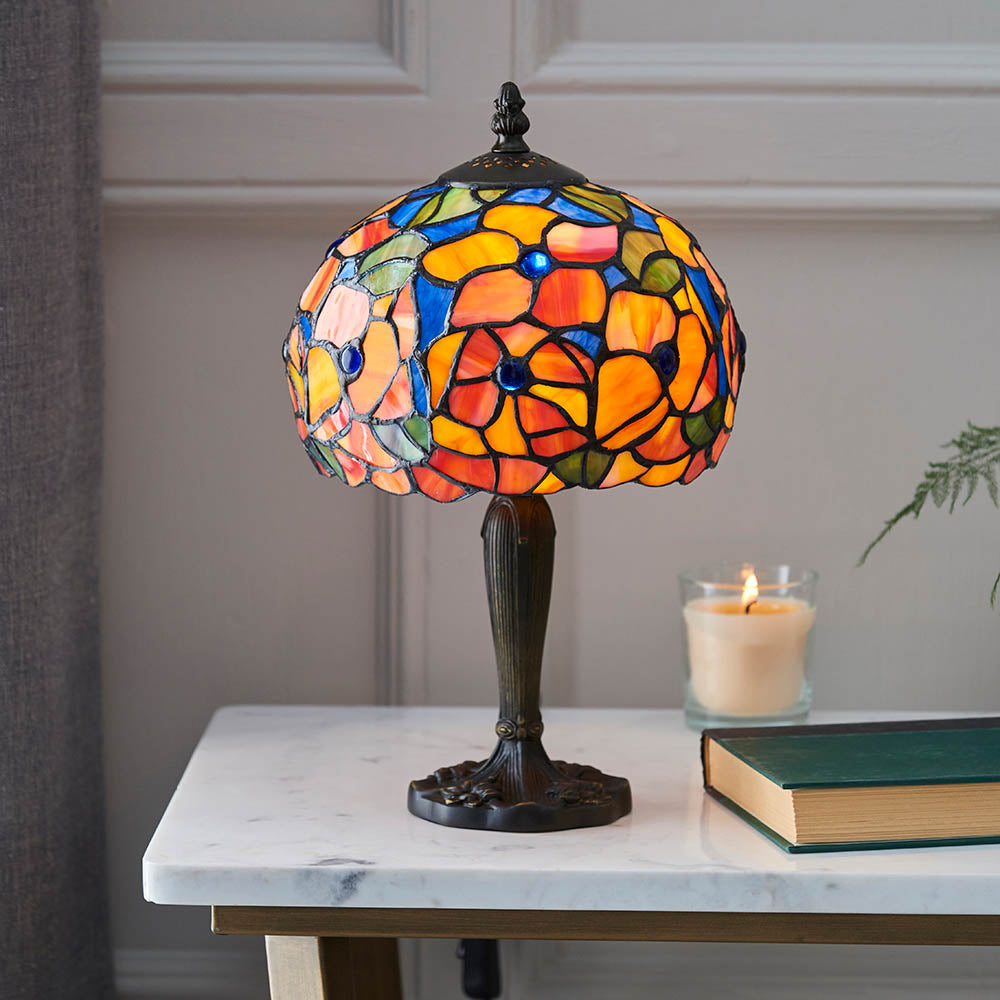 Mirabel Small Stained Glass Table Lamp
