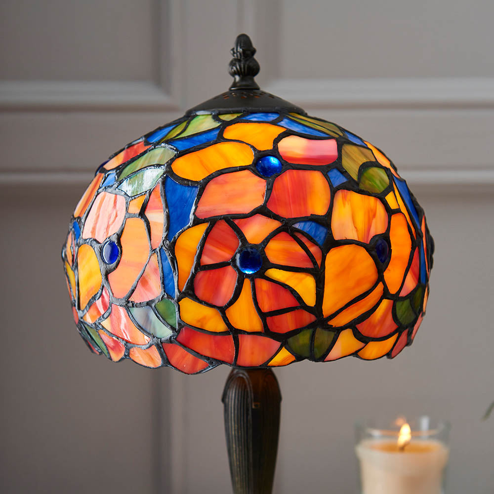 Mirabel Small Stained Glass Table Lamp