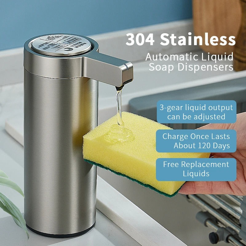 NovaSense Stainless Steel Auto Soap Dispenser With Sensor