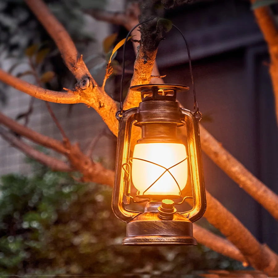 Hearthly | Vintage Style LED Kerosene Lantern