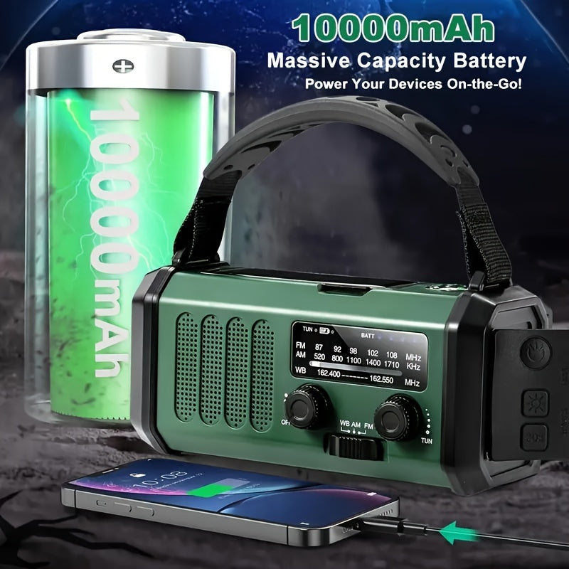 BrightGuard Eco Emergency Radio With USB Charging And Light