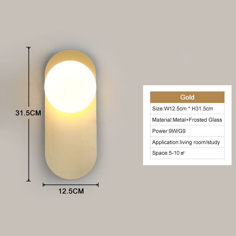 Nowoczesne lampy ścienne LED do dekoracji domu i atmosfery