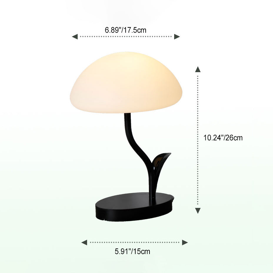 Mushroom Table Lamp With USB Dimming