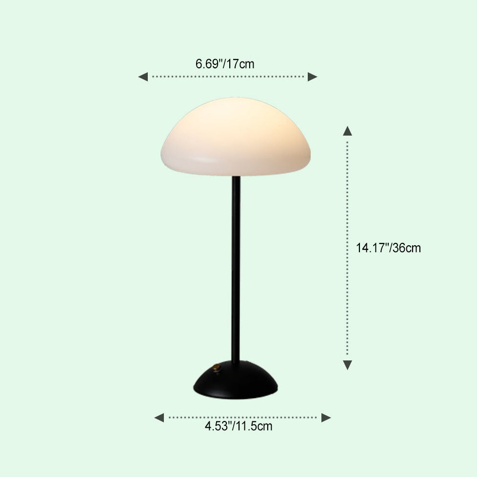 Mushroom Table Lamp With USB Dimming