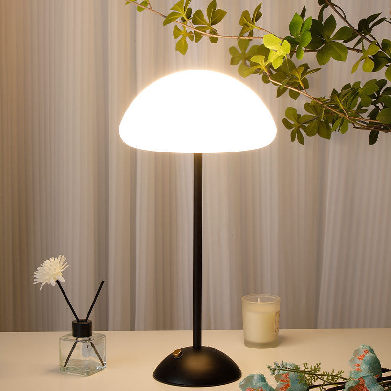 Mushroom Table Lamp With USB Dimming