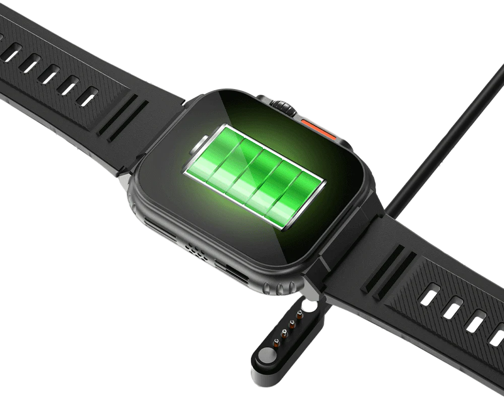 AquaPulse Waterproof Bluetooth Fitness Bracelet Watch