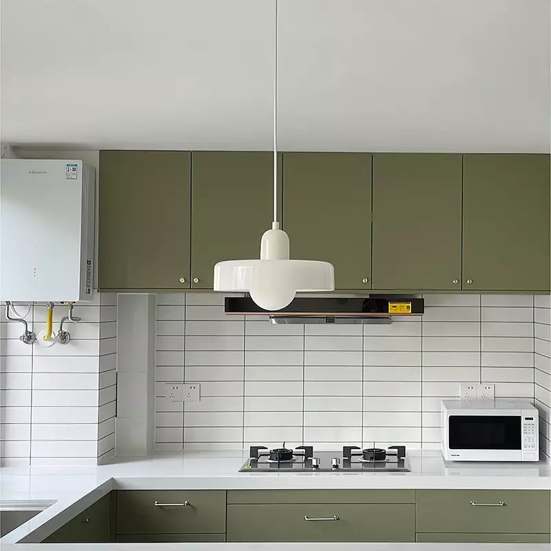Lysena Bauhaus-Style Colored Glass Pendant Light