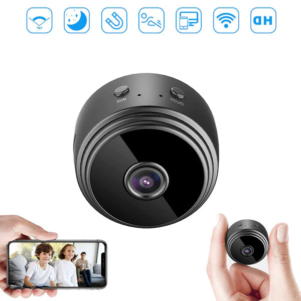 Elorin Mini 1080P WiFi Kamera Bezpieczeństwa z Nocnym Widzeniem