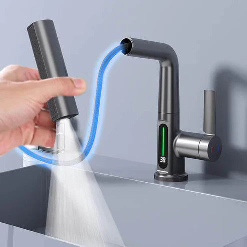 AquaNova FlexTap utdragbar kökskran 360 graders svängning