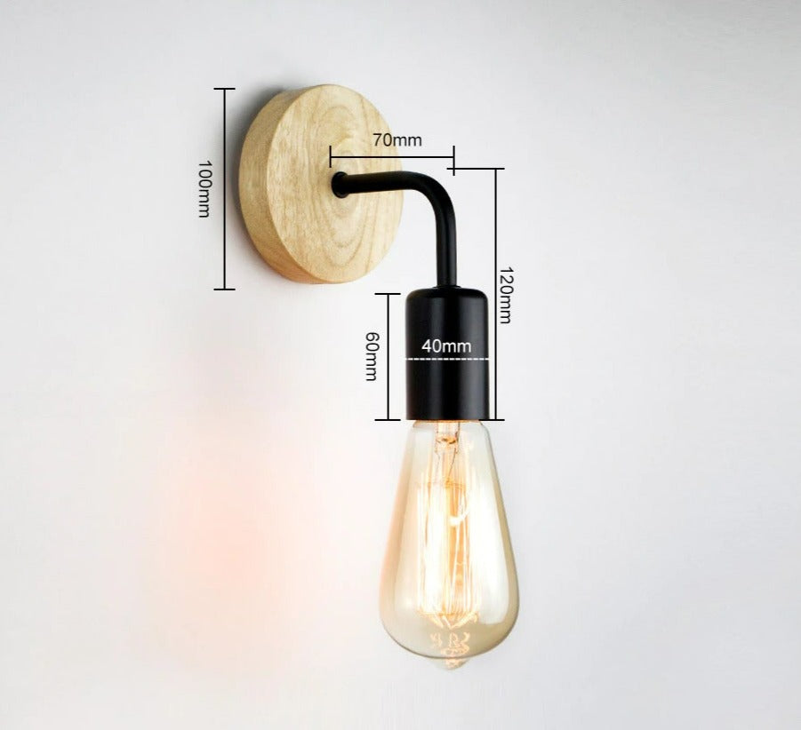 Retro Indoor and Outdoor Wall Light