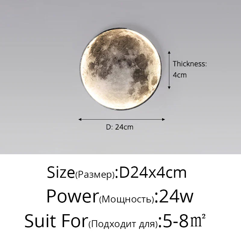 LunaGlow LED Wandleuchte mit einstellbarer Helligkeit