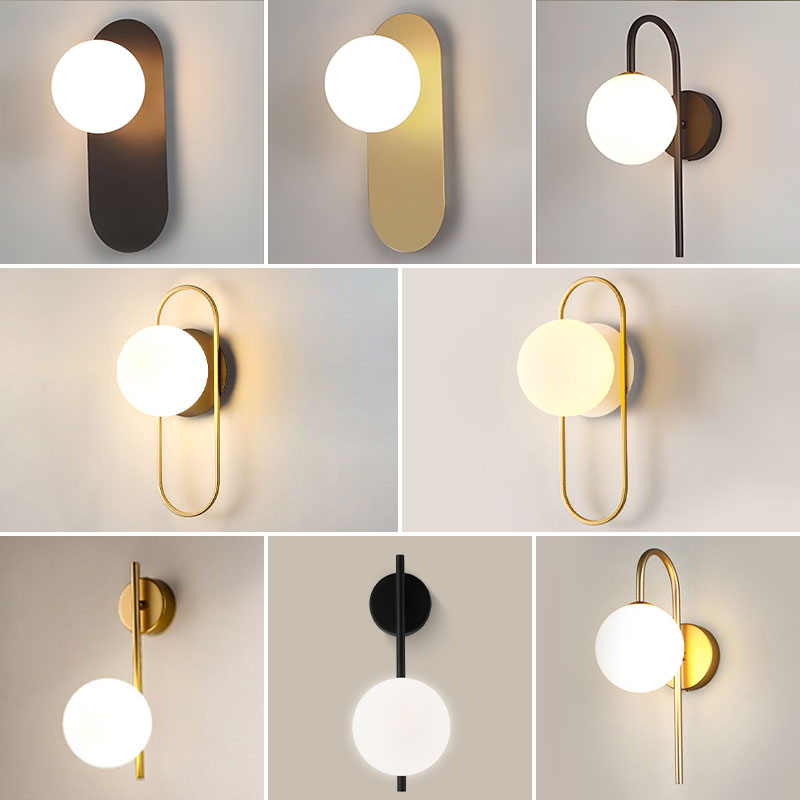 Nowoczesne lampy ścienne LED do dekoracji domu i atmosfery