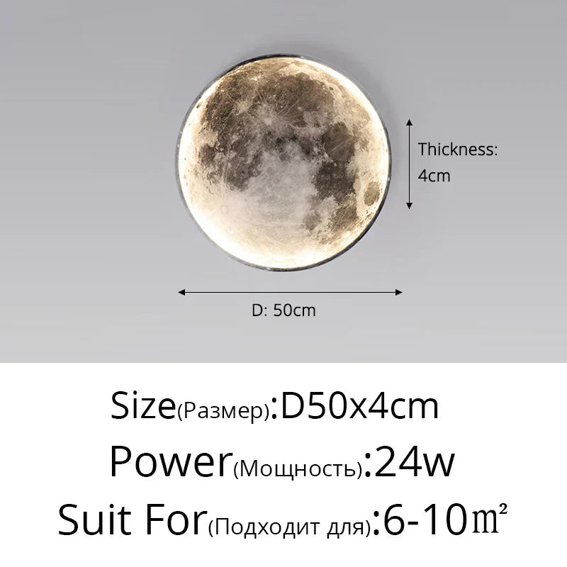 LunaGlow LED Wandleuchte mit einstellbarer Helligkeit