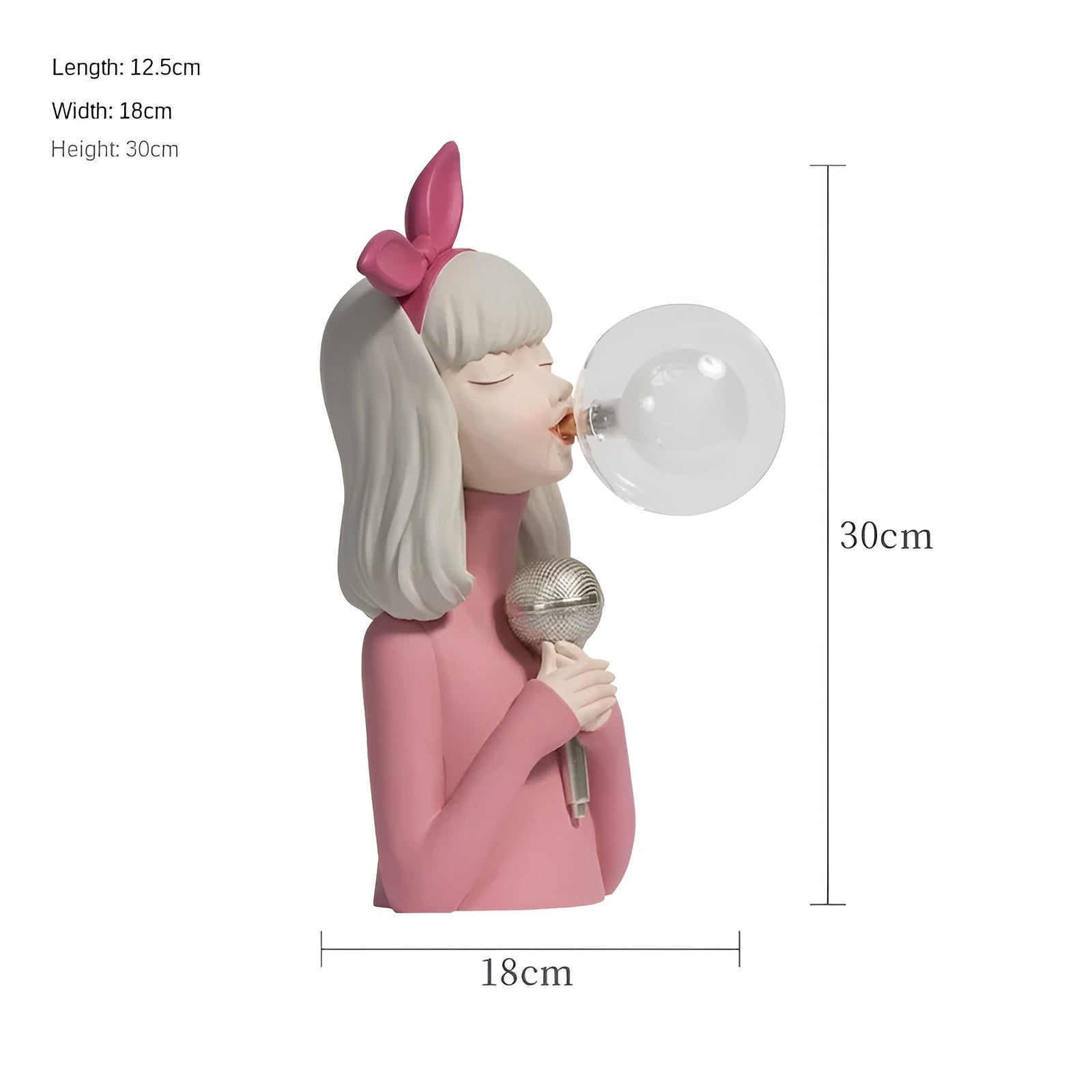 LunaSprite Table Lamp - Quartet of Playful Girl Figurines