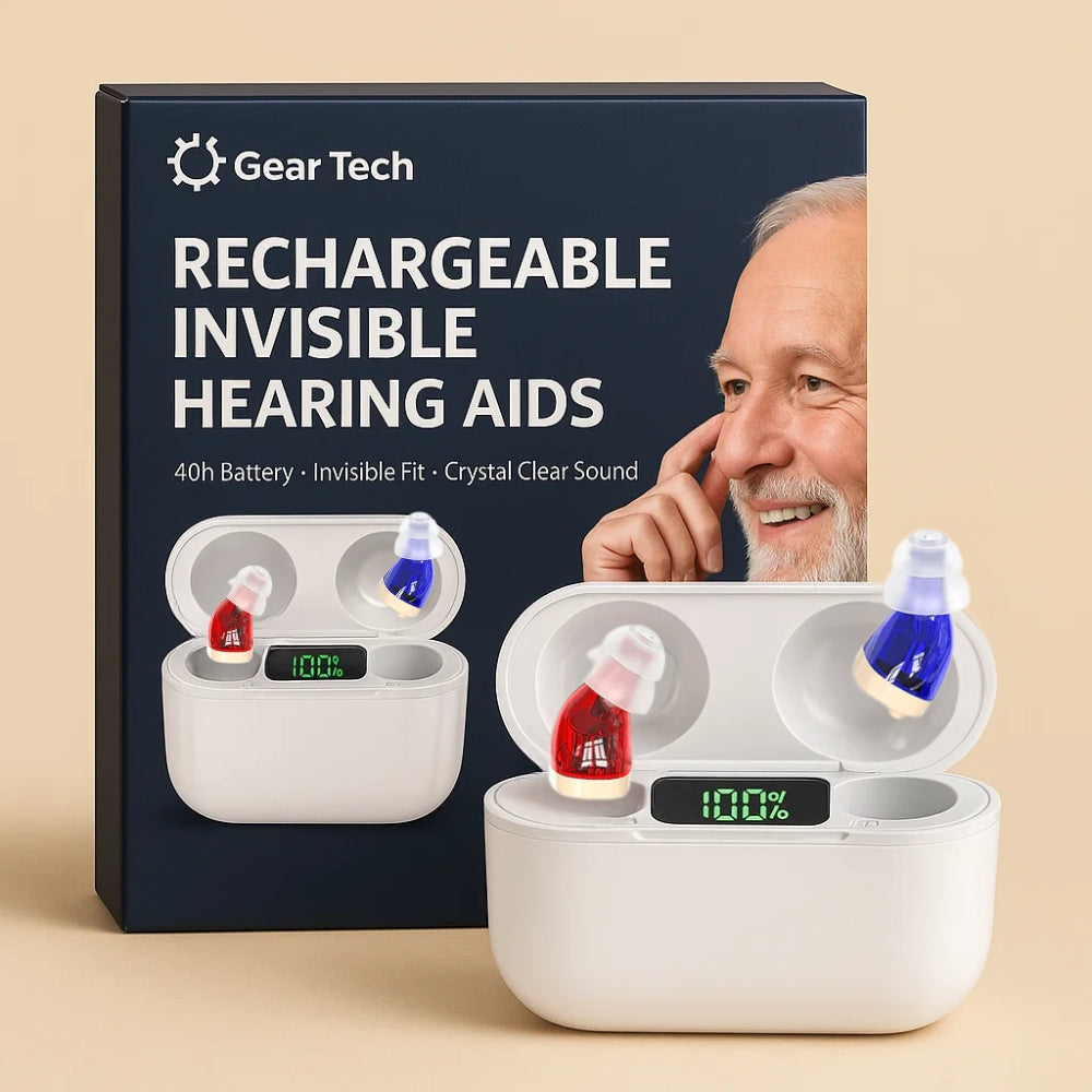 Aurelian In-Ear Rechargeable Hearing Aids With Clear Sound
