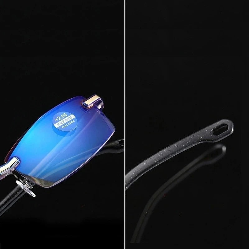 VisiGuard Niezniszczalne multifokalne okulary do czytania, 2 sztuki