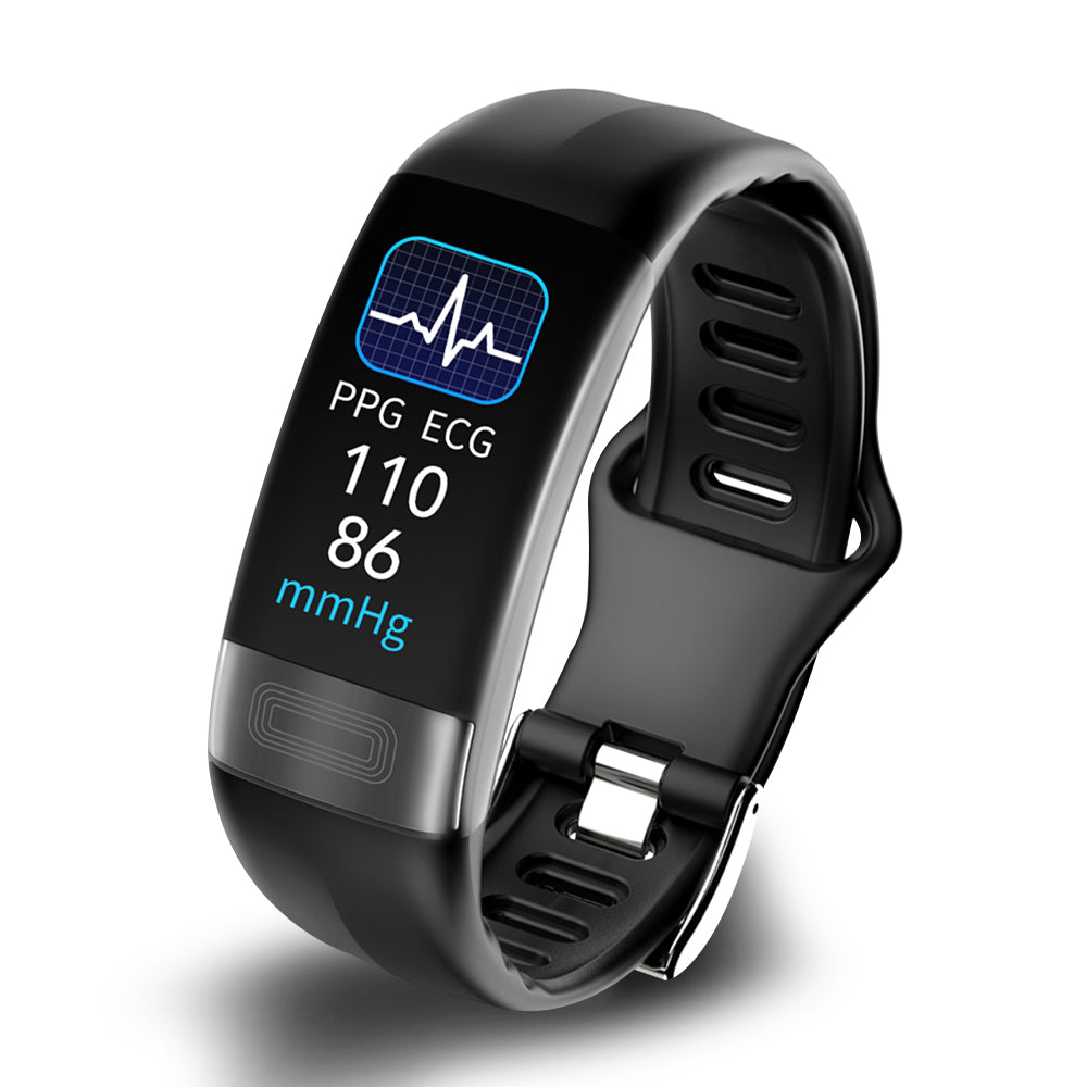 AuraBand Watch BP ECG HR SpO2 Sleep Tracker FDA Approved