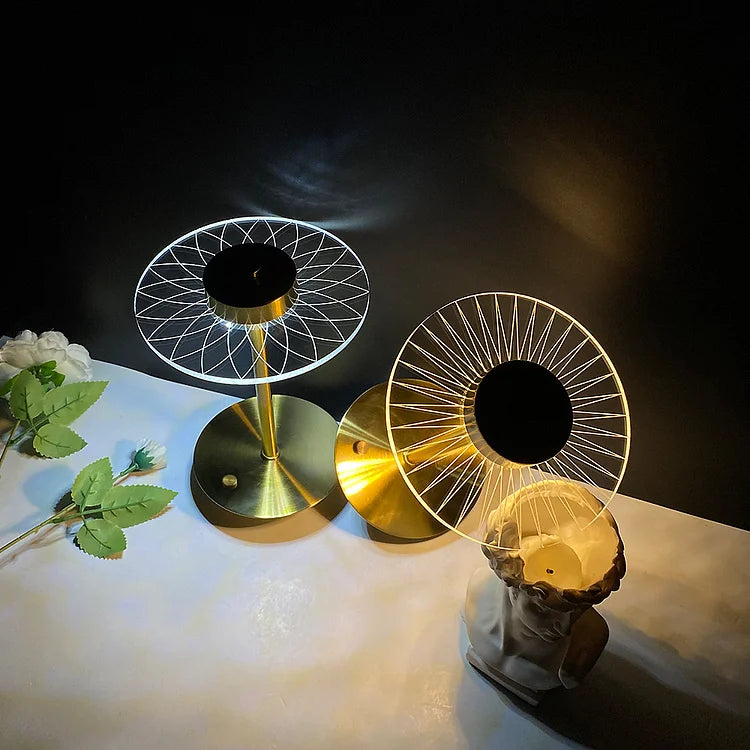 LumaRay | Cordless Rechargeable LED Table Lamp With Touch Dimmer