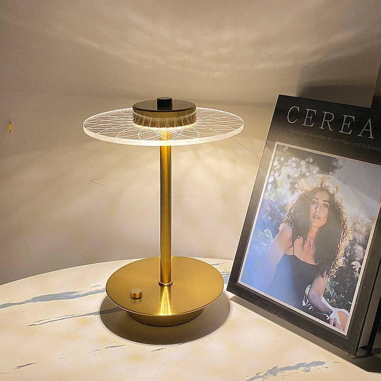 LumaRay | Cordless Rechargeable LED Table Lamp With Touch Dimmer
