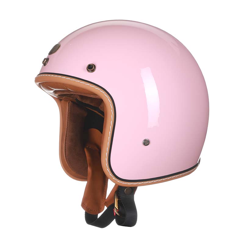 NovaRidge Vintage Low-Profile Motorcycle Helmet DOT/ECE