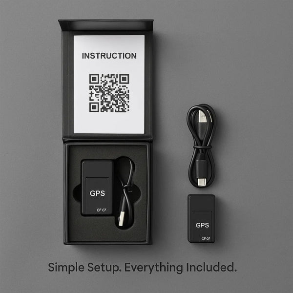 Velonix Mini Rastreador GPS Magnético para Bicicletas Globais Sem Subscrição