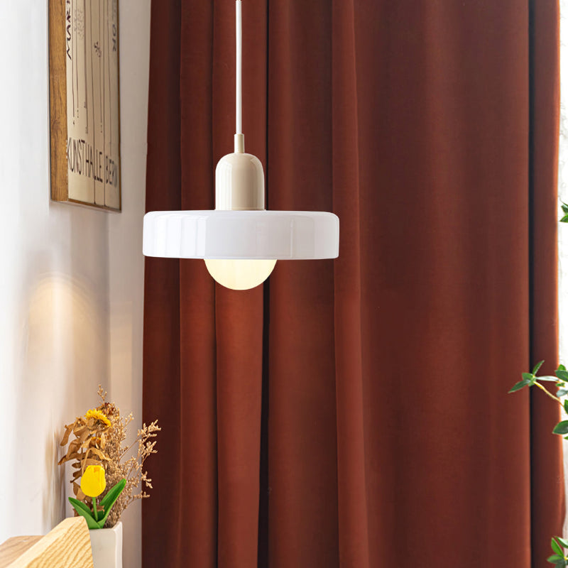 Lysena Bauhaus-Style Colored Glass Pendant Light