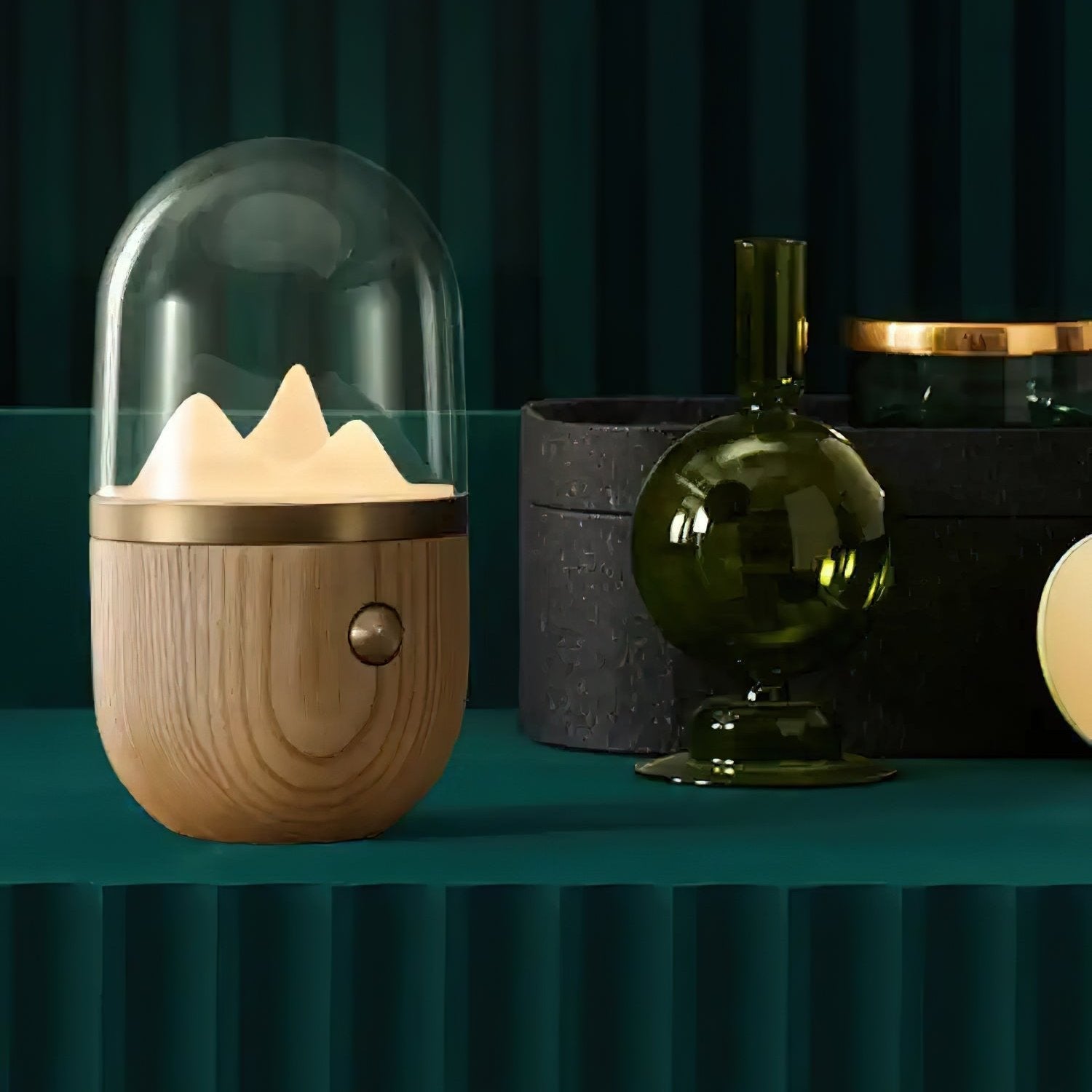 Ridgecrest | Lampa nocna na stolik przy łóżku