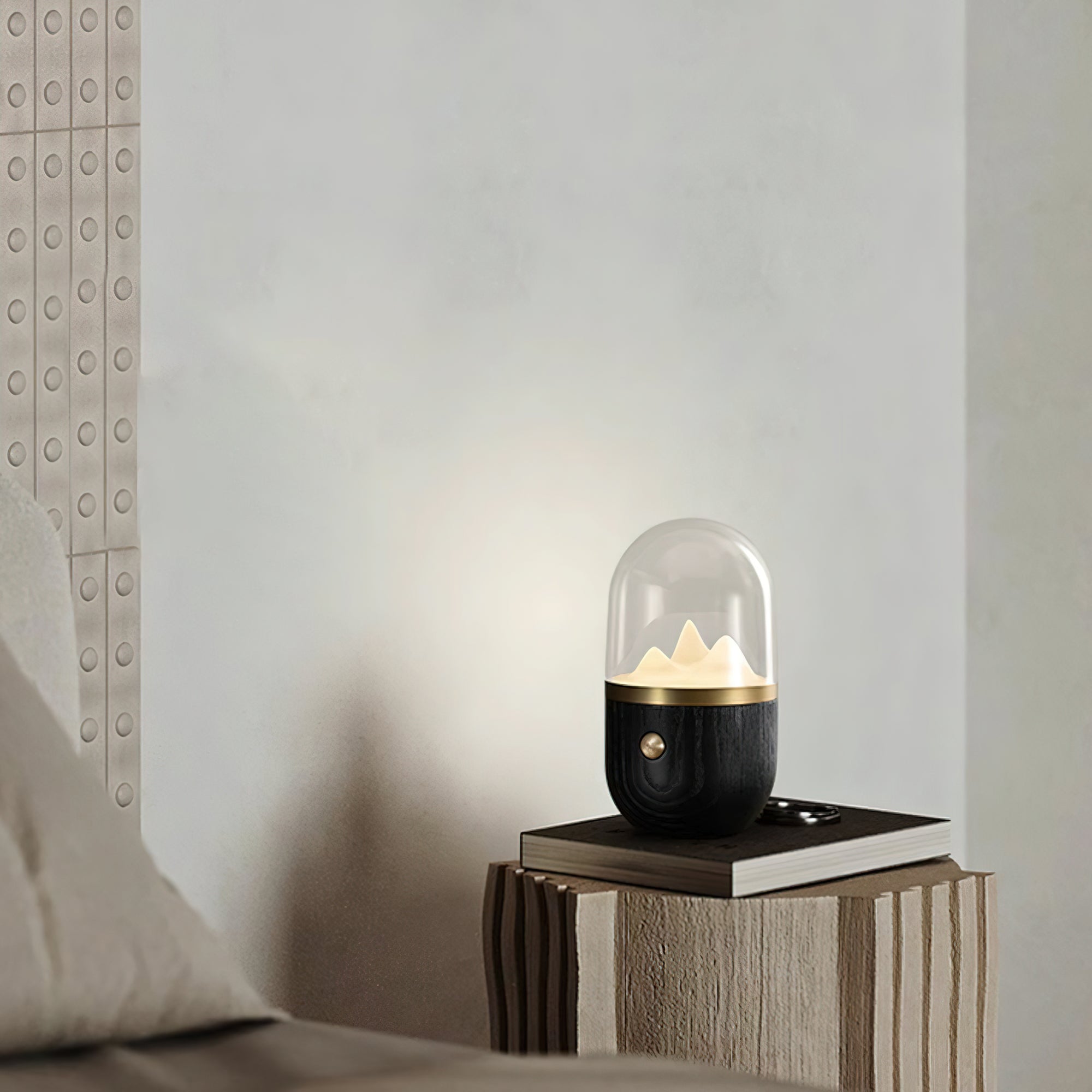 Ridgecrest | Lampa nocna na stolik przy łóżku