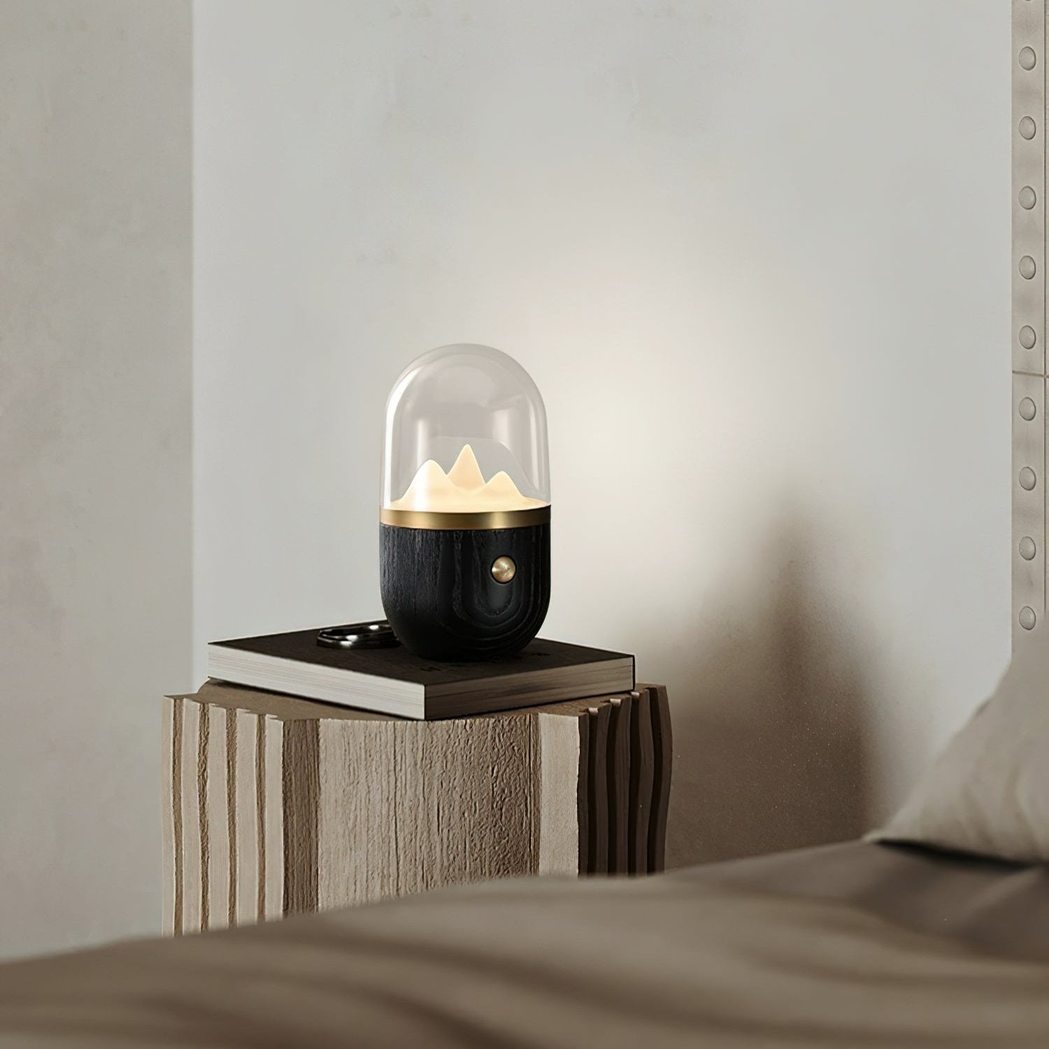 Ridgecrest | Lampa nocna na stolik przy łóżku