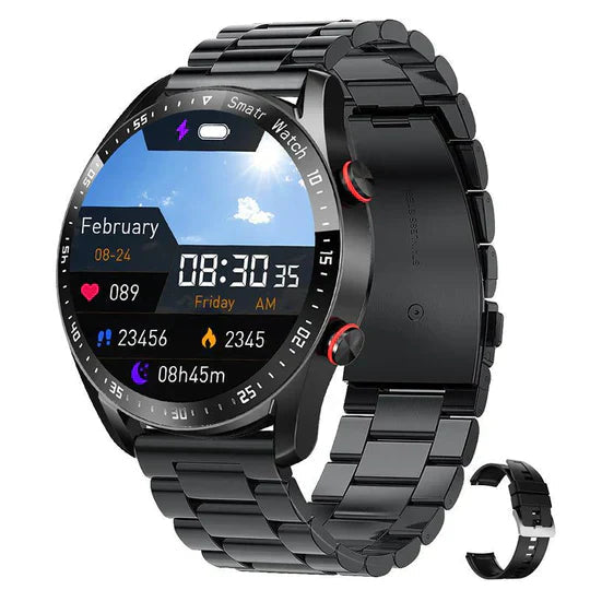 VitaPulse Pro Smartwatch Blood Sugar Heart Rate SpO2