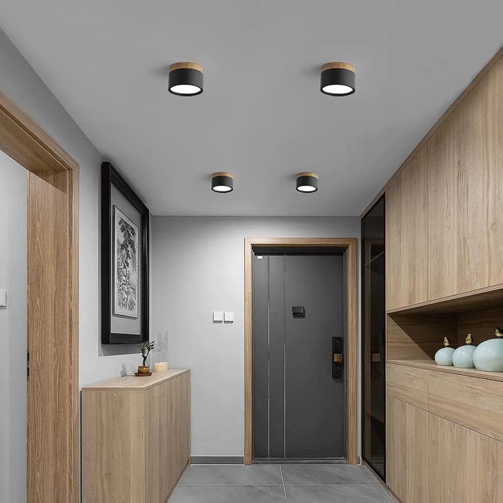 Fjord | Nordycka cylindryczna lampa sufitowa LED